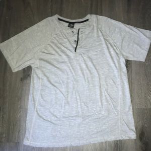 OT Revolution XL Men’s Button Gray T-Shirt